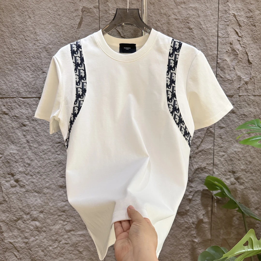 男士时尚短袖正肩短袖大码男装宽松版t恤潮牌短袖高级感男装店