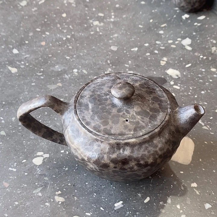 冰碛岩石雕顺喜壶120毫升