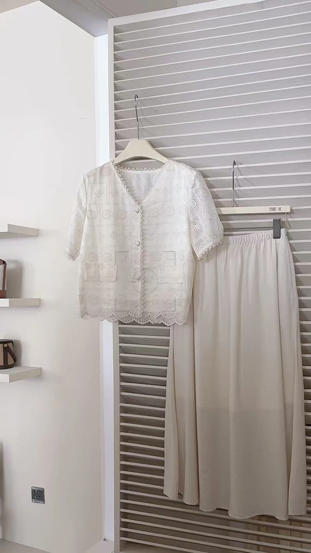 91570女装韩版时尚百搭套装两件套