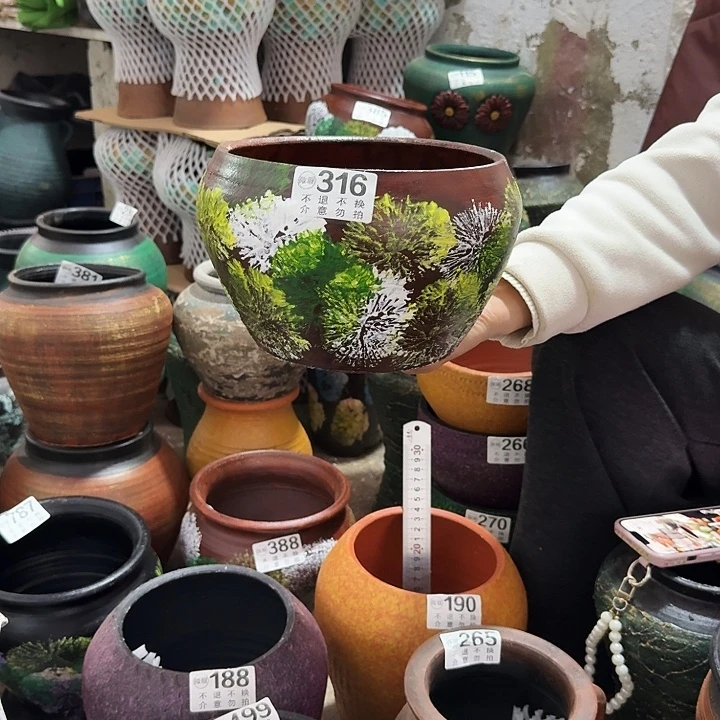 彩绘316高度14口径19