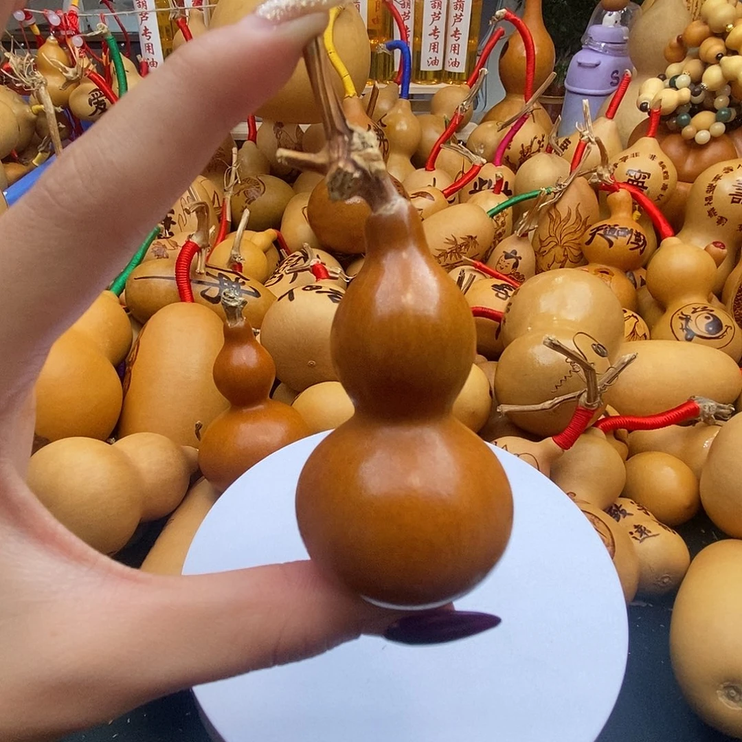 海***空香榧木葫芦工艺美术