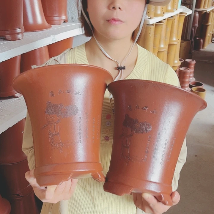 紫砂花盆宜兴紫砂精品花盆