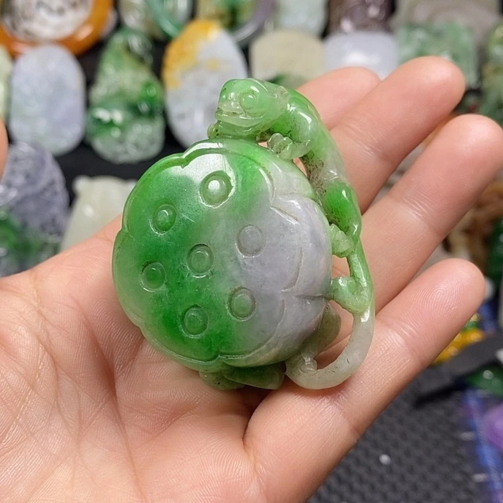 吊坠紫金钵盂菩提