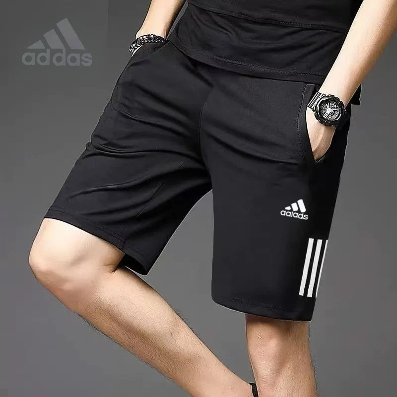 品牌精选夏季新款男士大码宽松冰丝速干运动短裤休闲跑步五分裤子