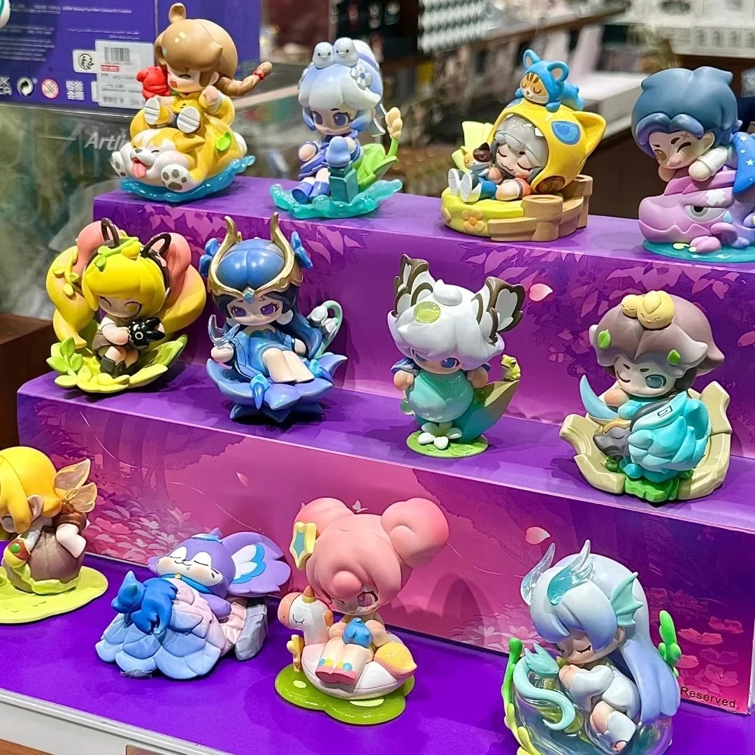 【萌萌拆盒】峡谷萌新梦境森林系列盲盒手办