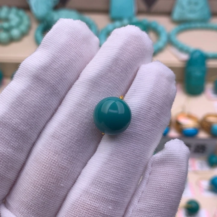 绿松石未镶嵌珠宝奇石11.2