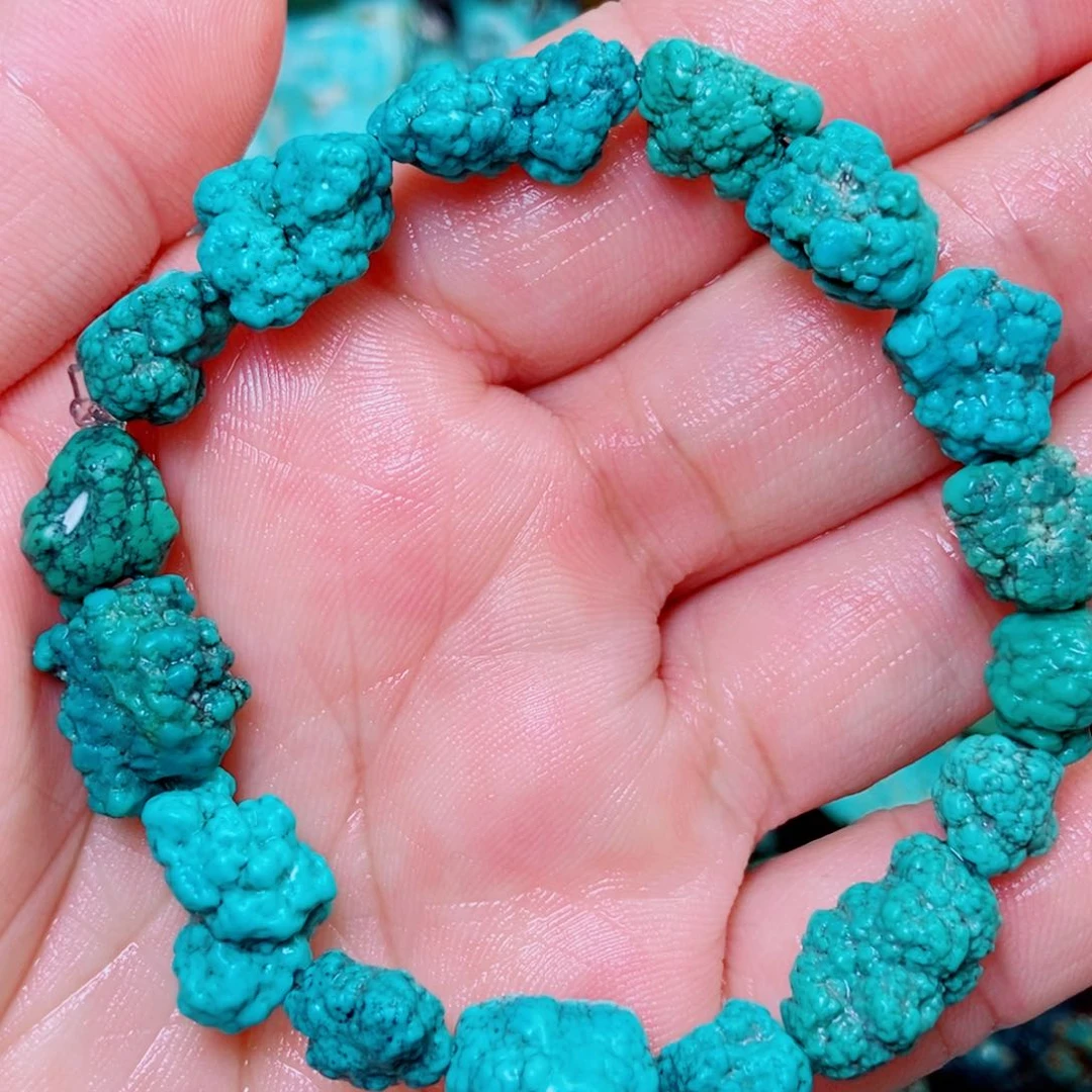 绿松石未镶嵌挂件