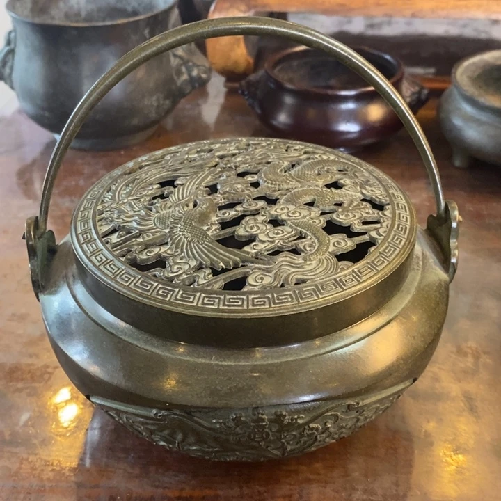 艺***生铜提梁炉手炉888888888