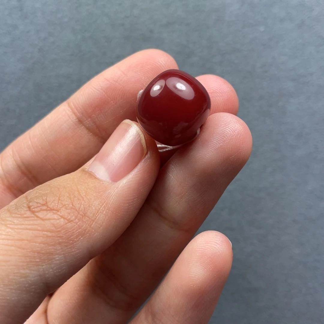 南红玛瑙未镶嵌配饰13.5mm