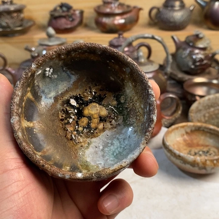 杯柴烧手工制作工艺