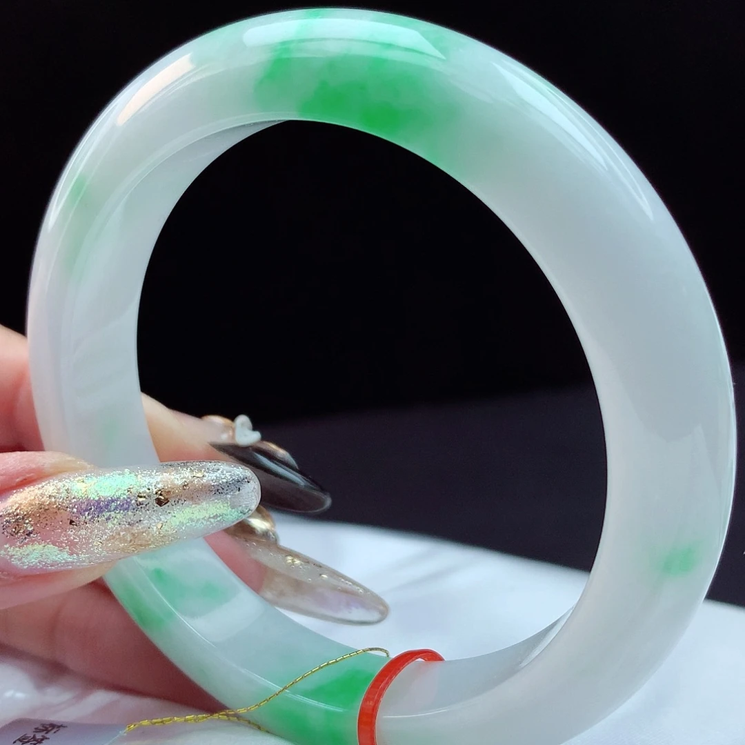 未镶嵌手镯翡翠59圈4950