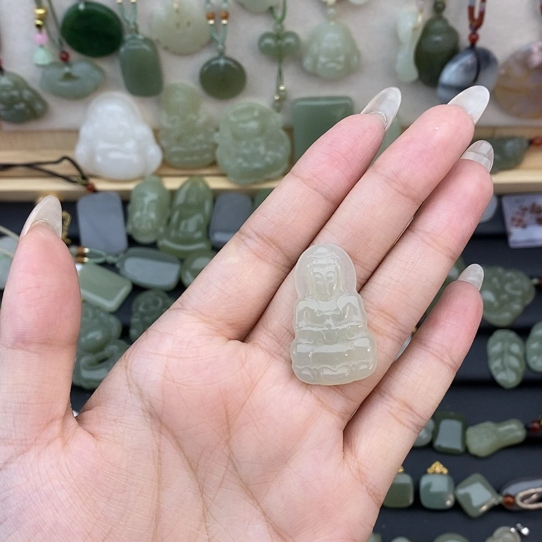 吊坠(不含链)未镶嵌和田玉