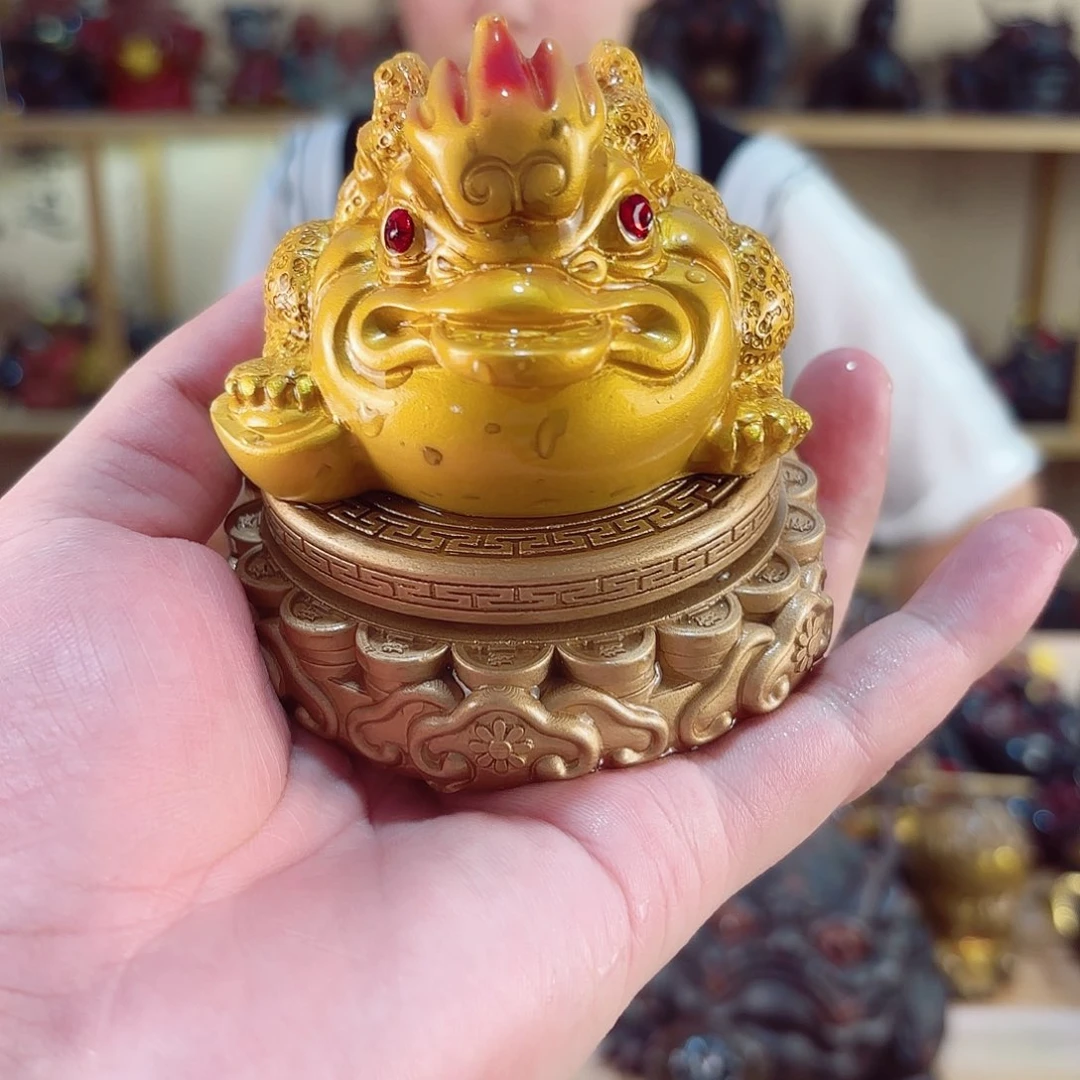 紫砂茶案紫陶树脂茶宠摆件