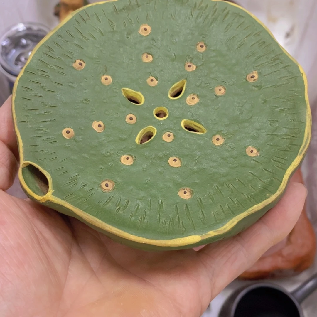 茶杯绿泥紫砂紫砂