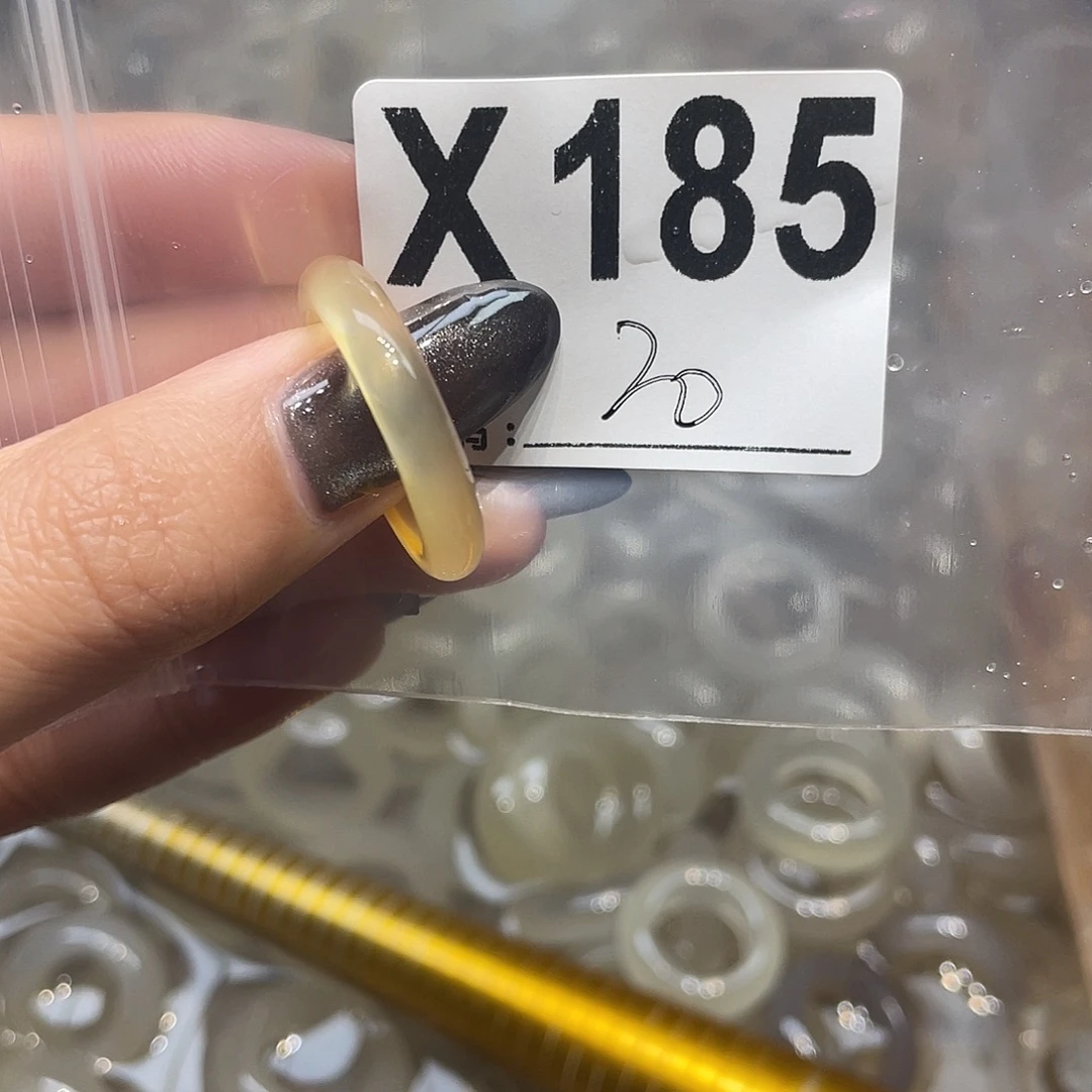 玛瑙/玉髓未镶嵌戒指185