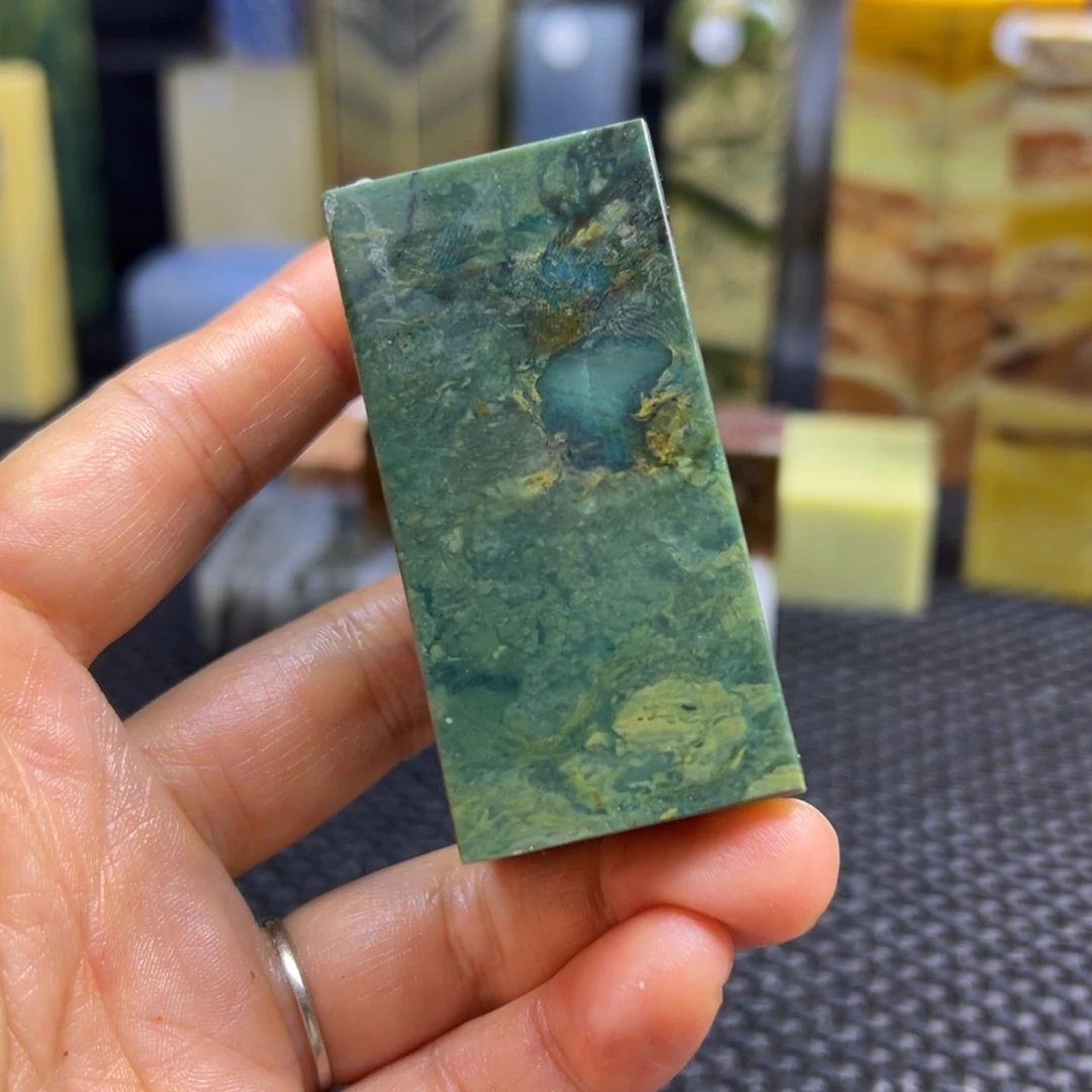 小***鹑青田石印章石印章石