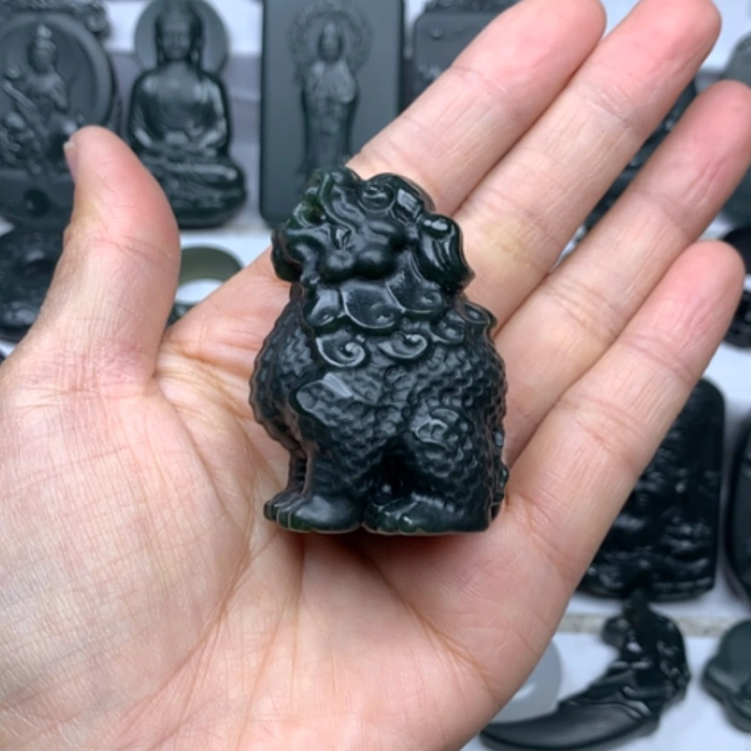 【闪购商品】和田玉颈饰未镶嵌双面雕刻