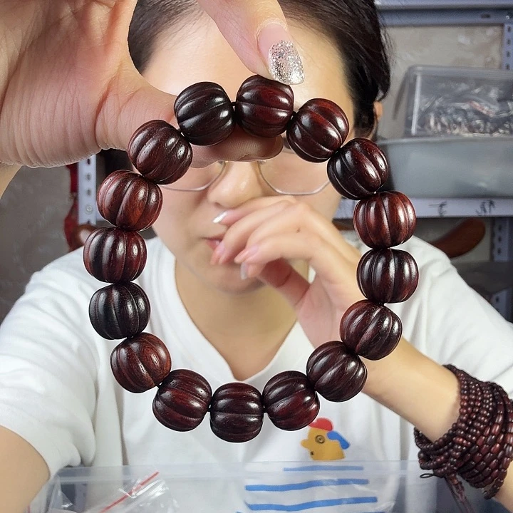 檀香紫檀（小叶紫檀）小叶紫檀南瓜珠