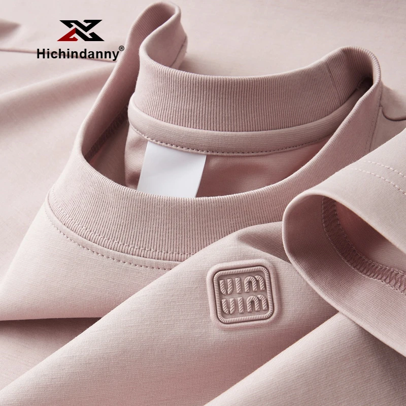 HICHIN速干运动短袖T恤男夏季薄款宽松半袖商务休闲宽松圆领上衣