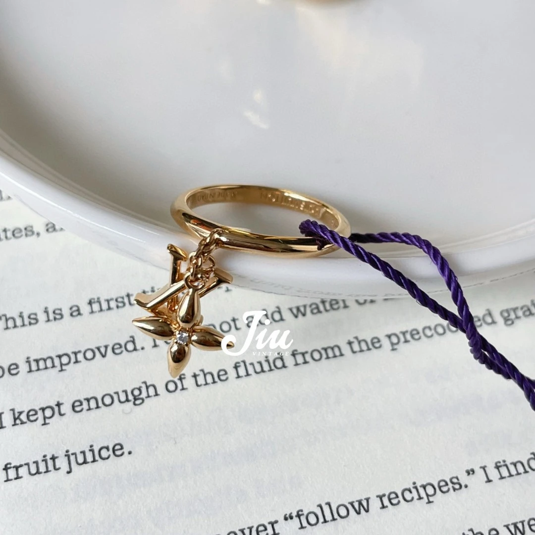 99新 LouisVuitton/路易威登 戒指中溯52码 JM2-7508