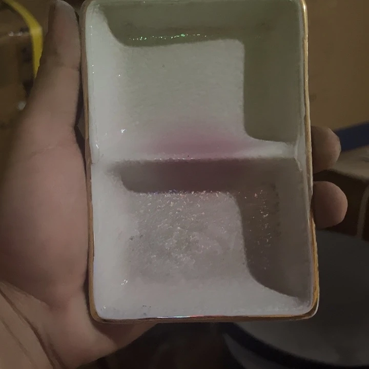 双格调料碟陶瓷的陶瓷