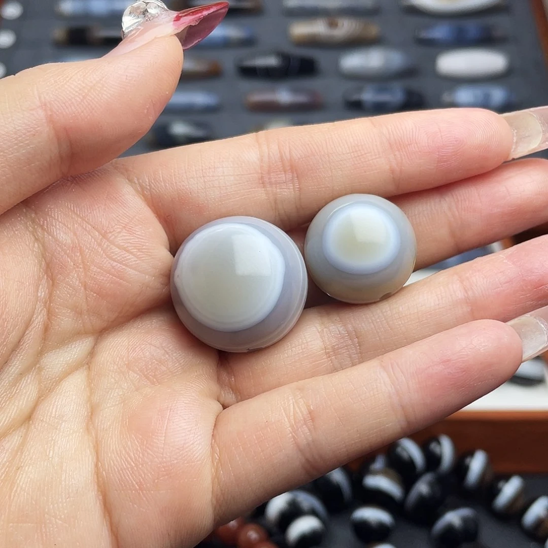 玛瑙/玉髓未镶嵌颈饰性****～