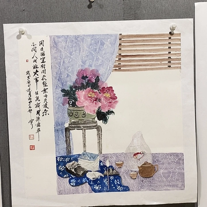 国画手写手绘作品159