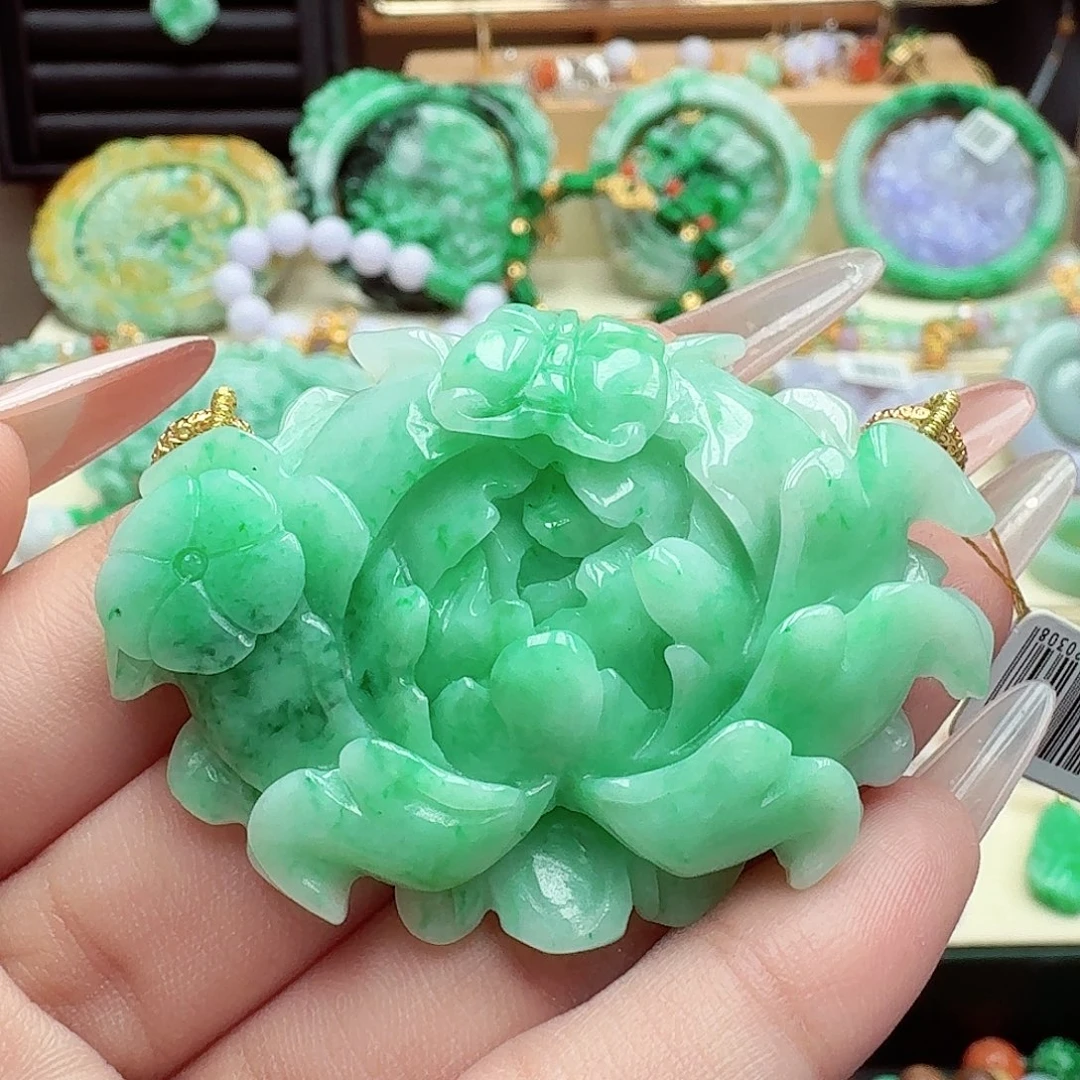 颈饰未镶嵌翡翠翡翠吊坠