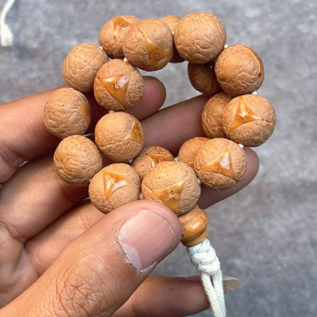 龙眼菩提手串枫*红//////////////15