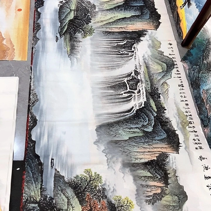 小周画廊的直播间