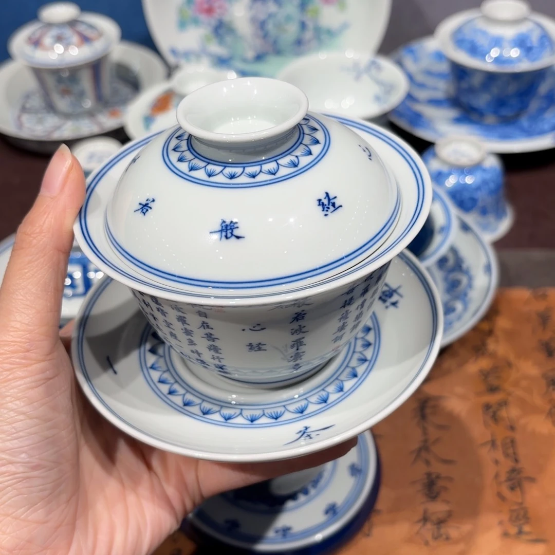 瓷片景德镇纯手工手绘