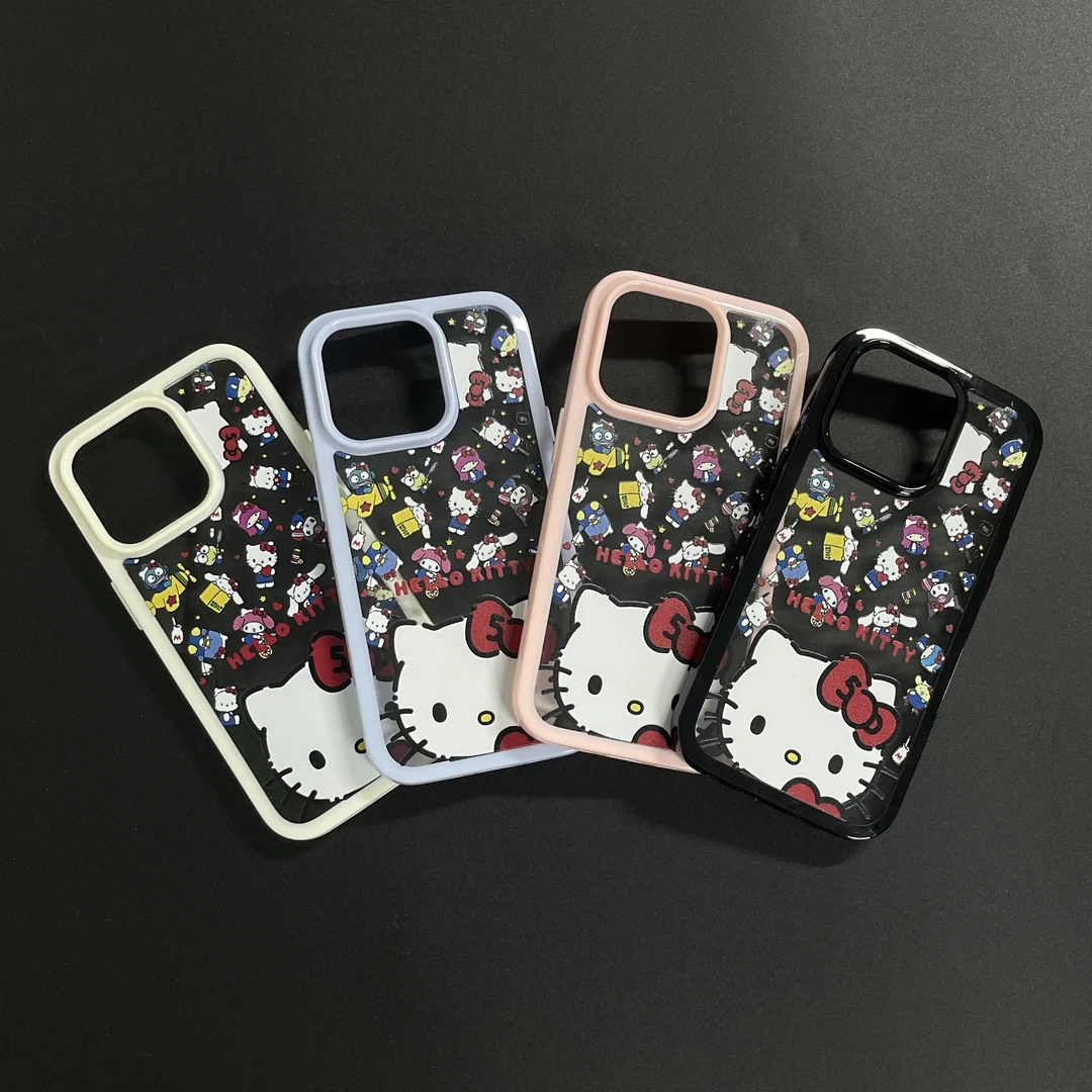 可爱KT猫适用苹果16手机壳iPhone13 15 14 12 11promax防摔15pro