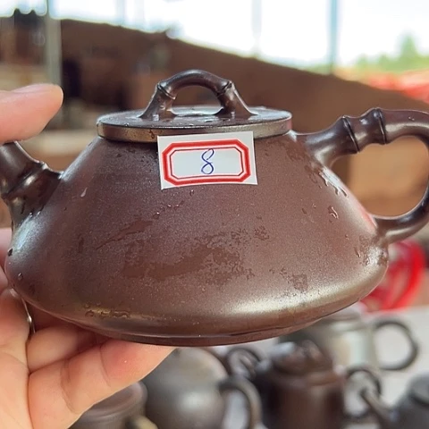 戬谷龙窑柴烧茶壶8