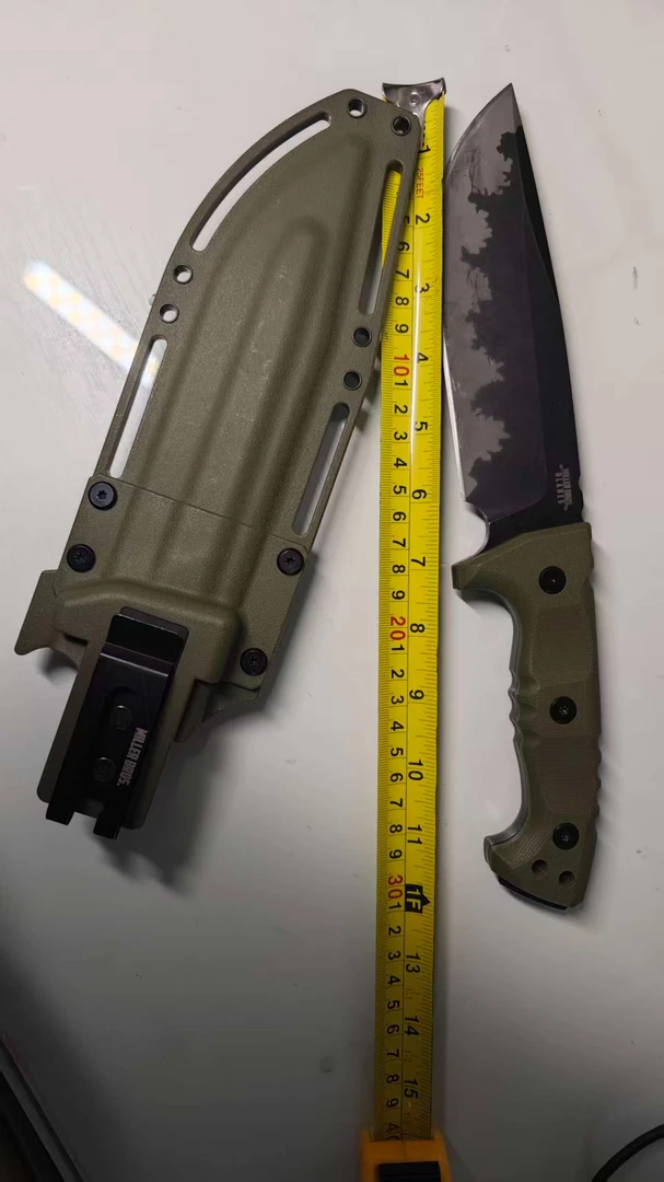 米勒M33户外直刀加长高硬度野营求生刀便携锋利小刀一体龙骨m3刀