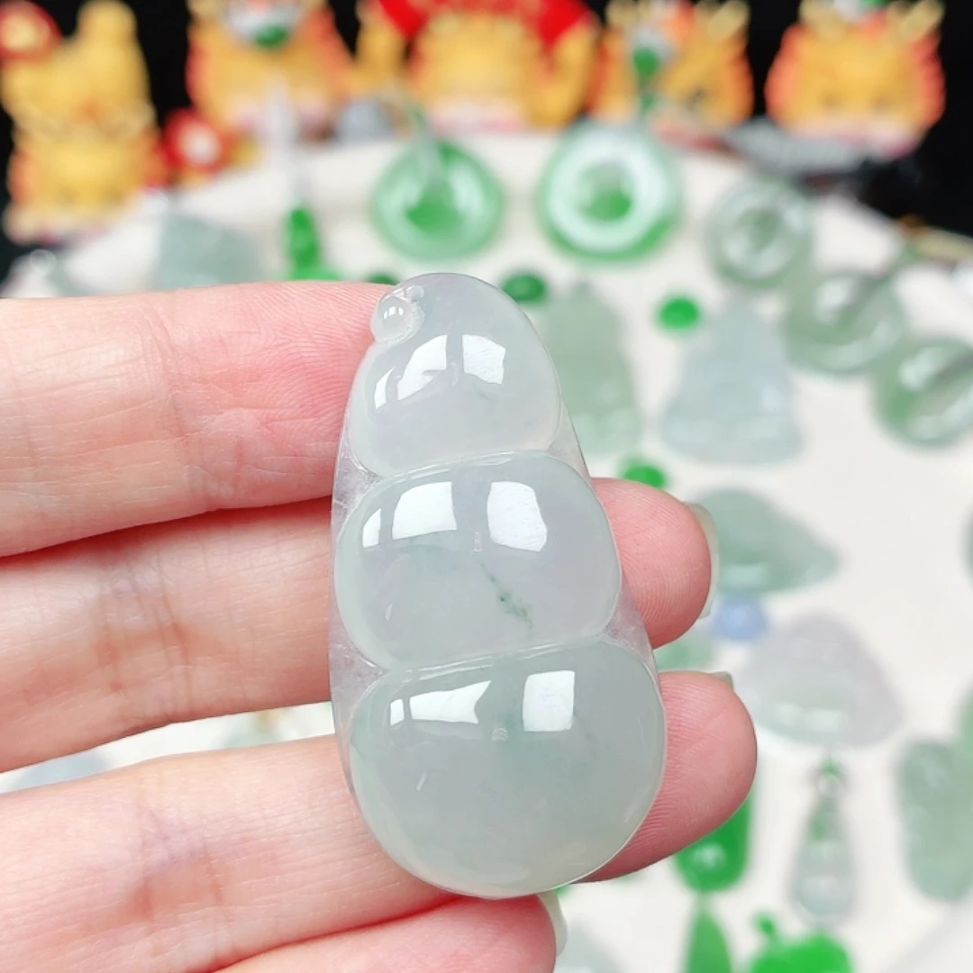 颈饰未镶嵌翡翠缅甸天然A货翡翠