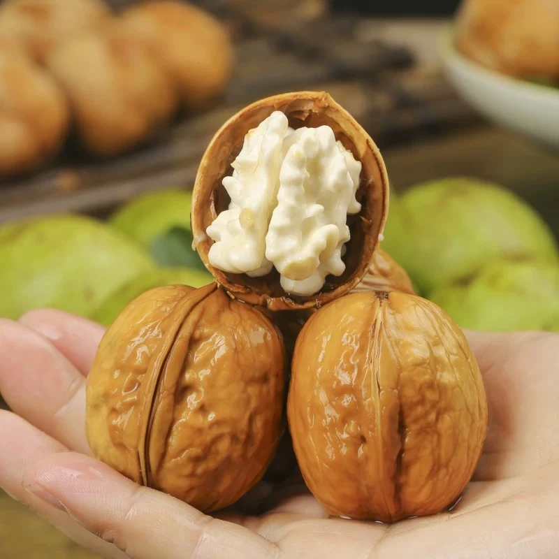 【手工去青皮】新鲜去青皮湿核桃现摘现发孕妇营养水果