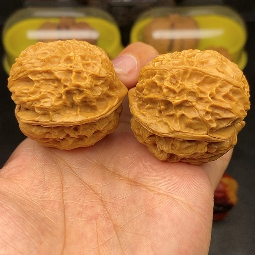 【闪购商品】文玩核桃手串40尺金蟾球