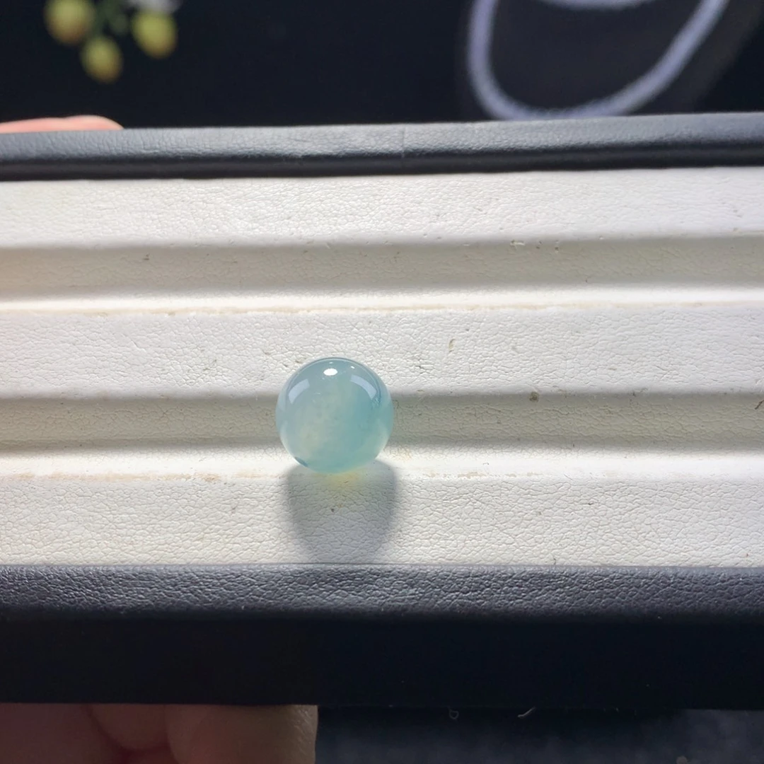 翡翠未镶嵌手串卡11星空蓝