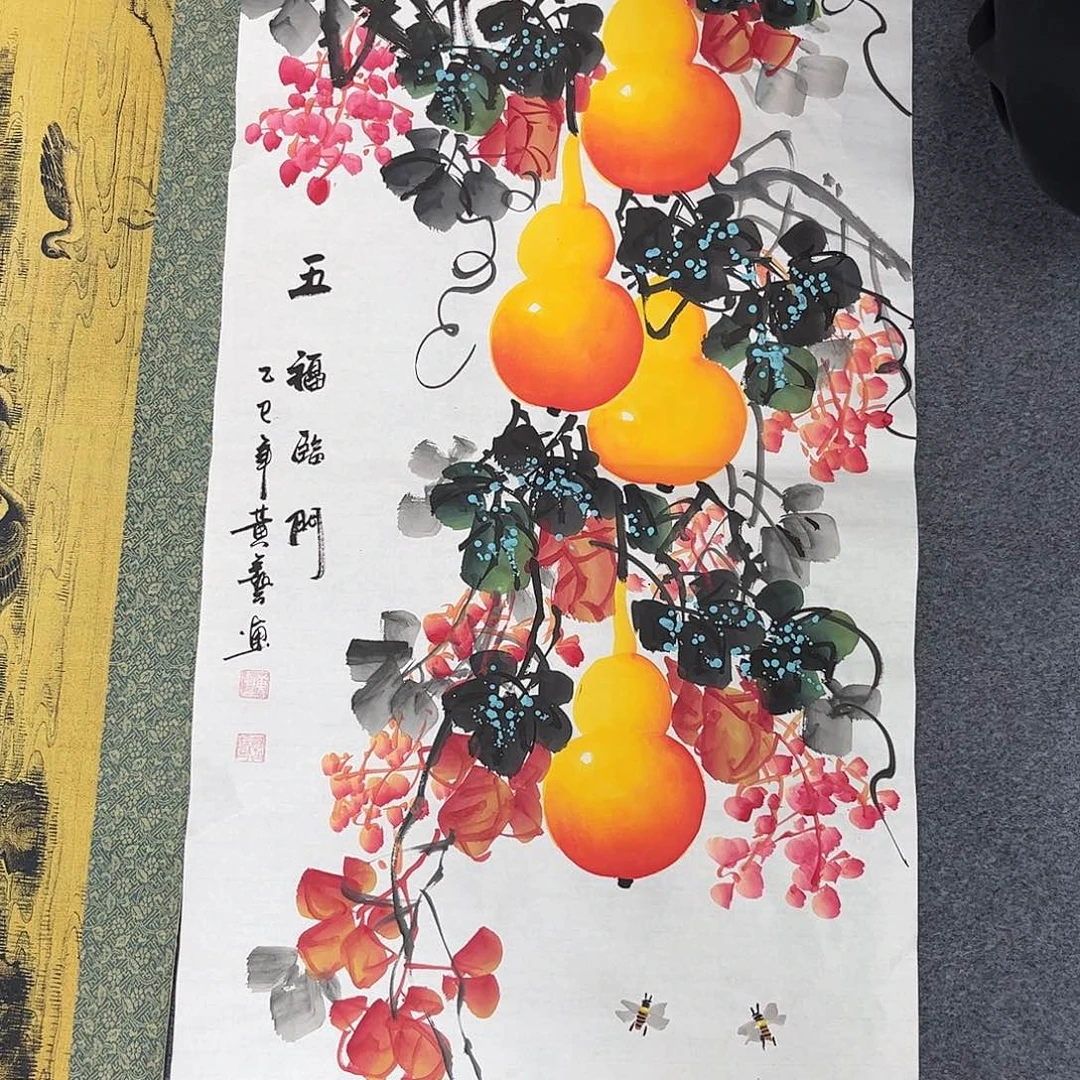 国画宣纸纯手绘作品作品