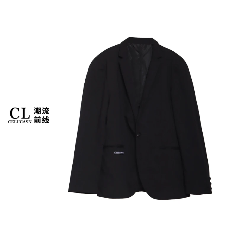 H8BBX015#男士秋季纹路简约休闲商务西装上衣外套