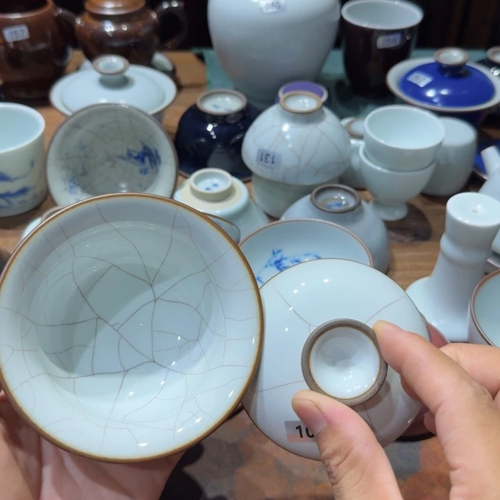 汝窑月白开片喜欢的可以拍