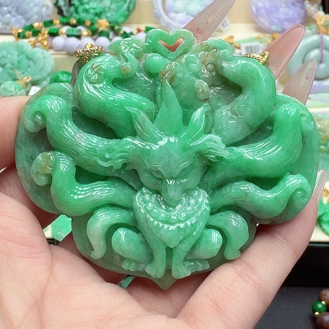 颈饰未镶嵌翡翠翡翠吊坠
