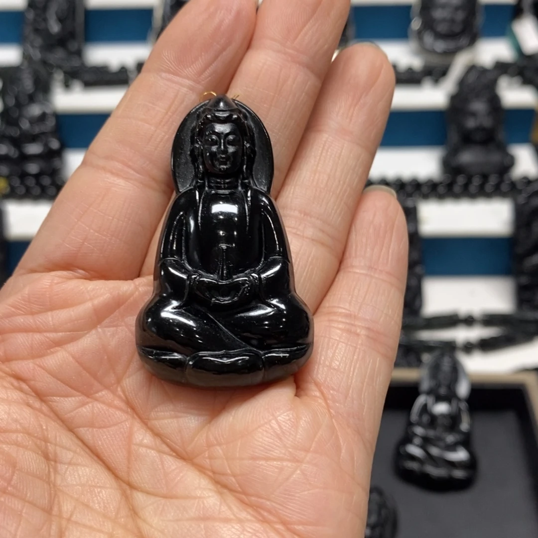 百***海蛇纹石玉未镶嵌吊坠