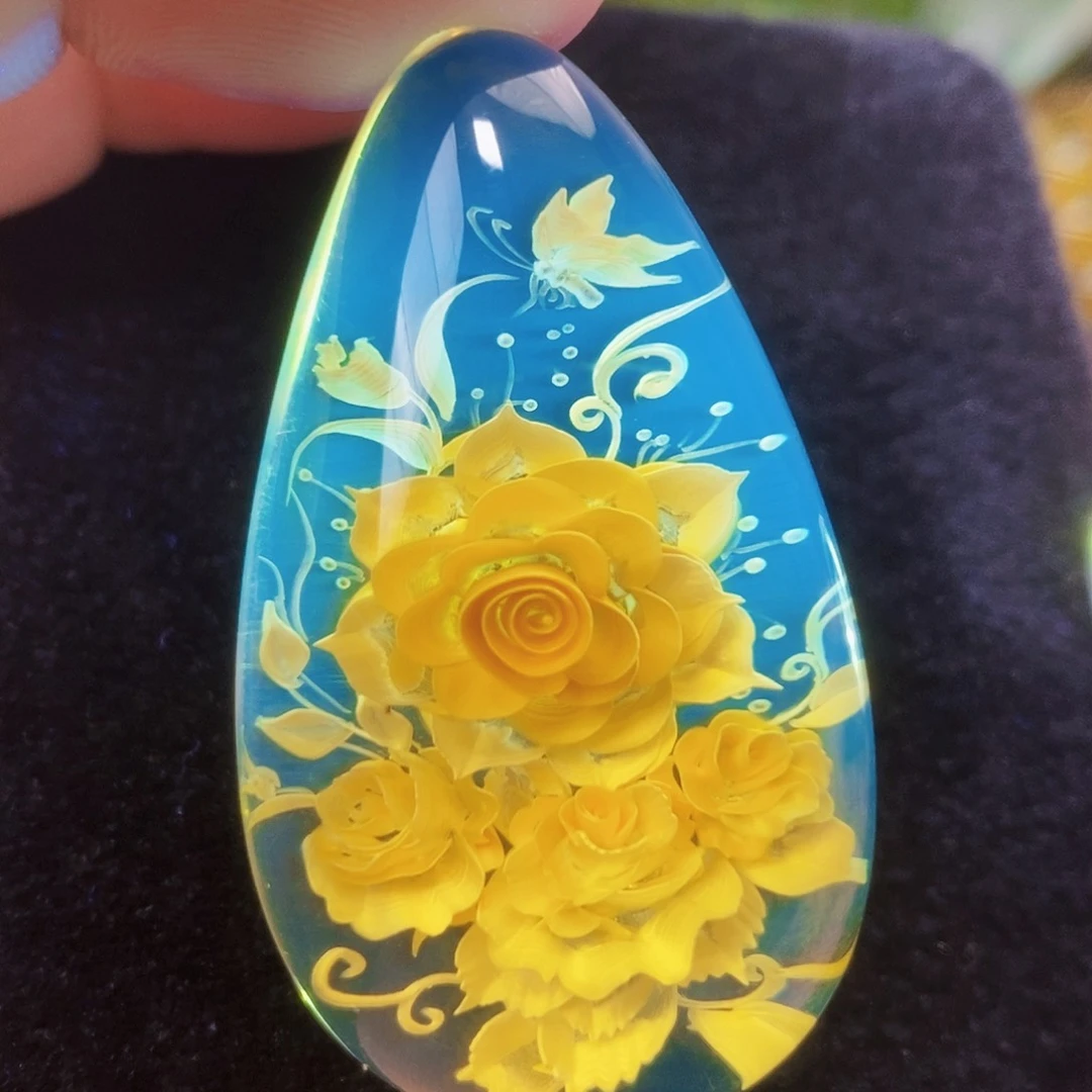 【闪购商品】未镶嵌吊坠(不含链)金珀