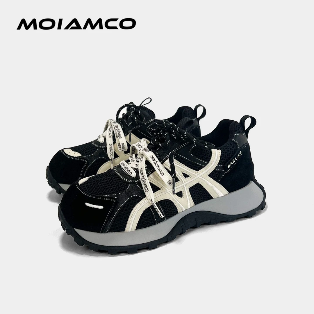 【呆哥专属】【小胖丁】Molamco透气圆头时尚休闲鞋潮流老爹鞋6699-22