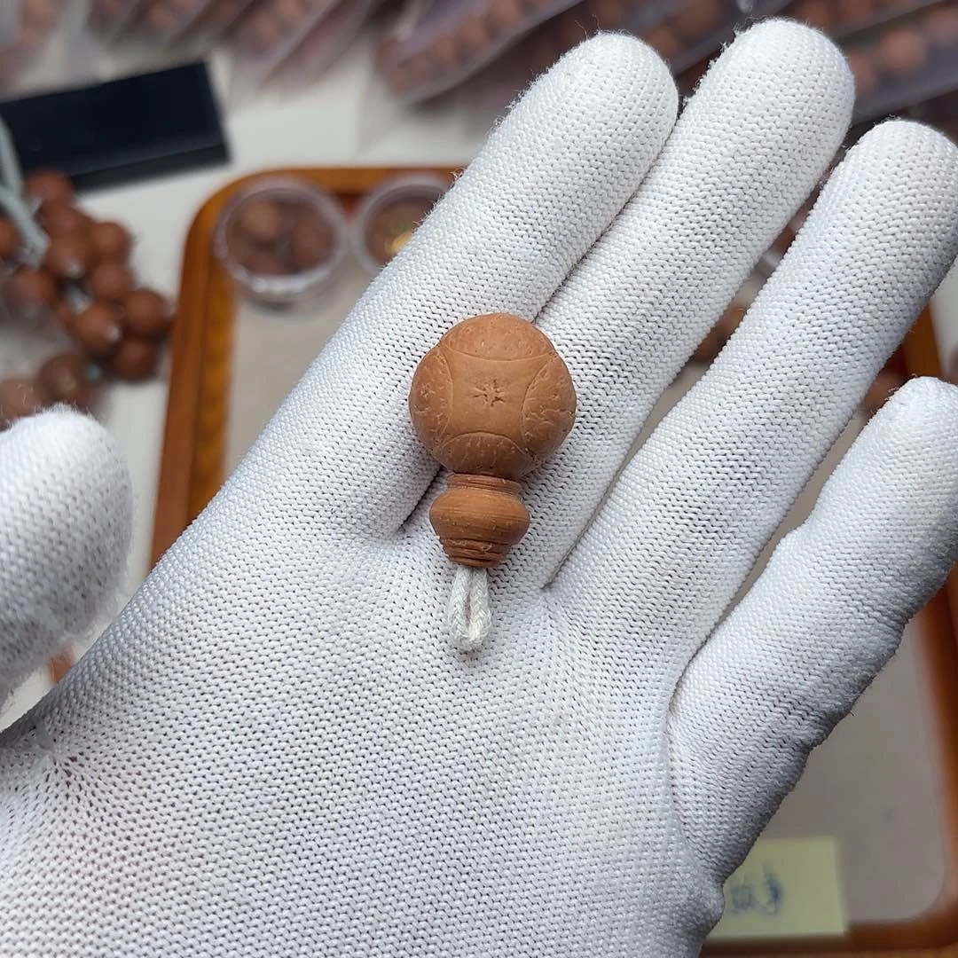 手串凤眼菩提麒麟三通19.5