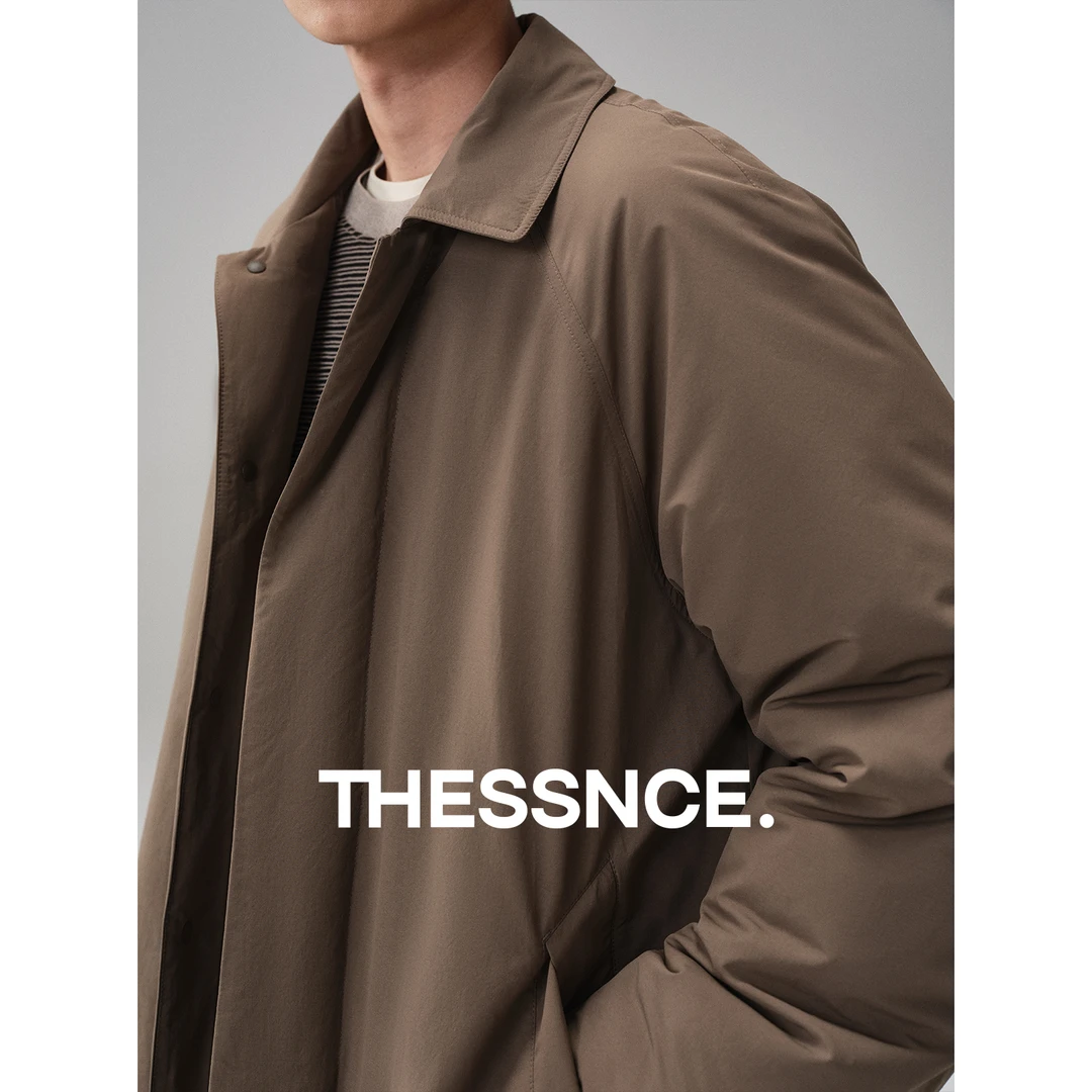 不费力穿搭 零压感轻柔暖95白鸭绒 云朵棉感风衣式羽绒服秋冬男女