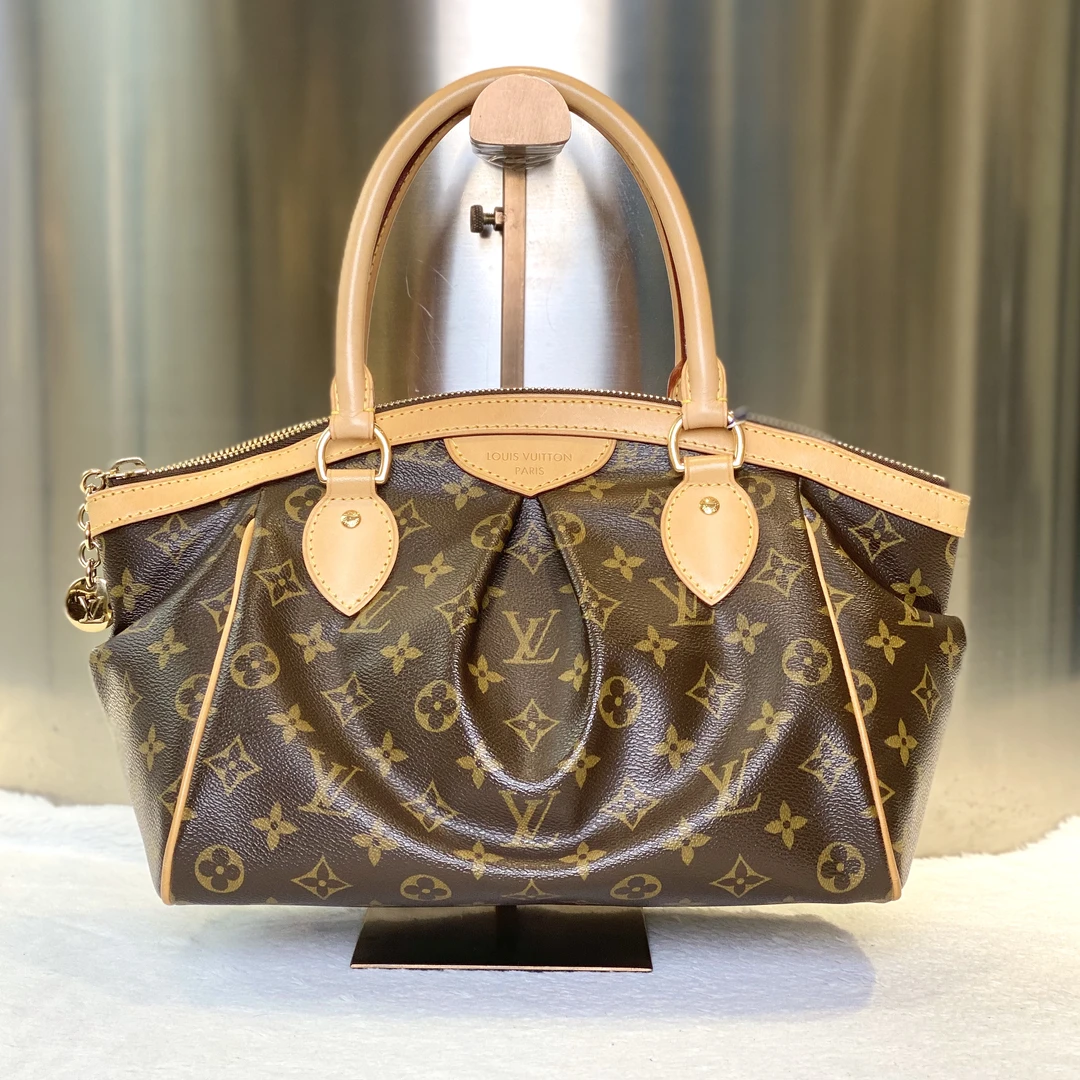 99新 LouisVuitton/路易威登 98新古有LV老花小饺子包手提包7208