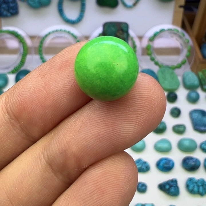 菜籽绿圆珠尺寸11+