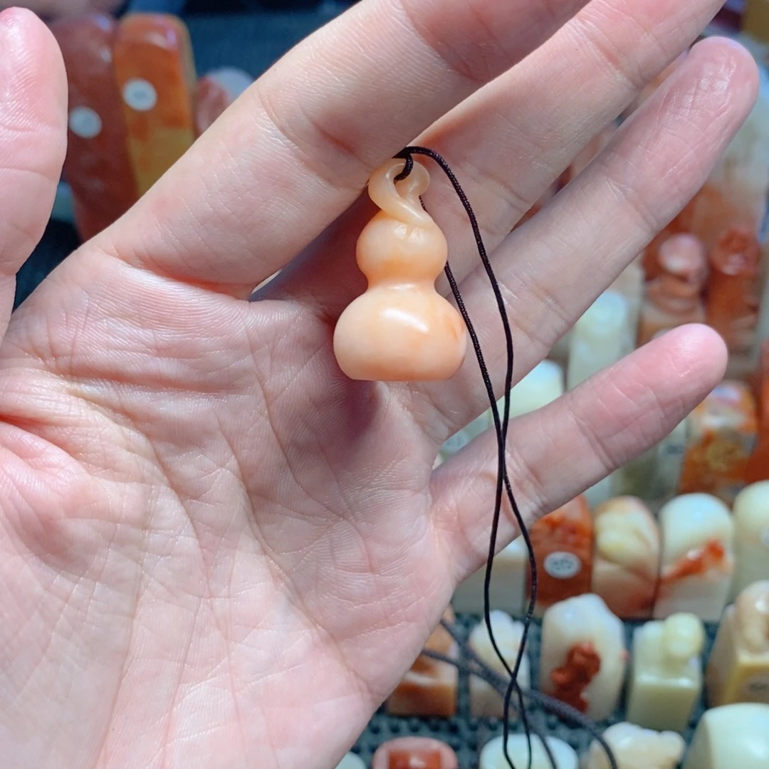 寿山石印石萌***?手工篆刻